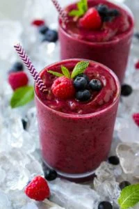 smoothie framboise